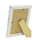 Kit 2 Porta Retrato Detalhe Carrara Rosegold E Prata 10x15 Pr