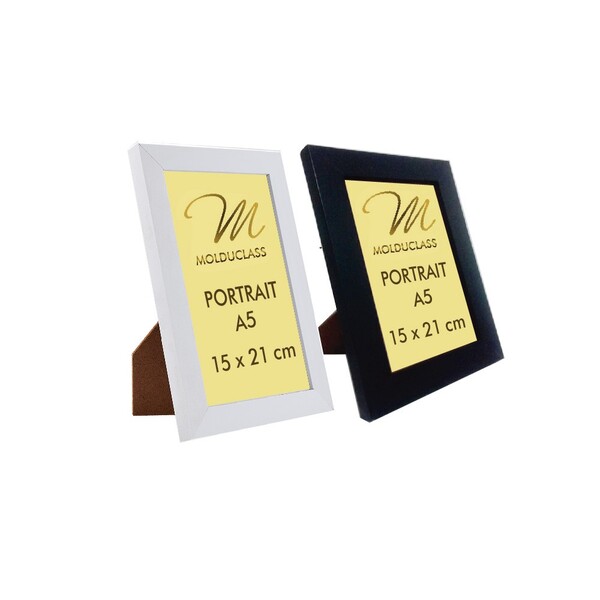 Kit 2 Porta Retratos A5 15x21 Moldura Acetato Fotos Imagens Leroy Merlin