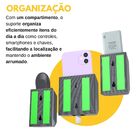 Kit 2 Porta Suportes De Parede Compatível Com Controle Remoto