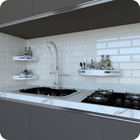 Kit 2 Porta Temperos E Condimentos De Parede Branco Multiuso