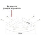 Kit 2 Porta Temperos E Condimentos De Parede Inox Multiuso