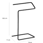 Kit 2 Porta Toalhas Em Aço Para Lavabo Banheiro Casa Schmitt