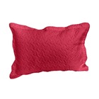 Kit 2 Porta Travesseiros Matelados Cores 50x70cm Rozac Vermel
