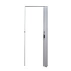Kit 2 Portas Sanfonada De Pvc 210cm X 70cm Belplast Branco