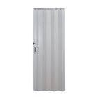 Kit 2 Portas Sanfonada De Pvc 210cm X 70cm Belplast Branco