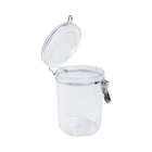 Kit 2 Pote Hermético Organizador Presilha 1,6l Médio Soprano