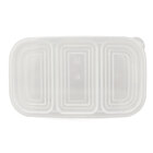 Kit 2 Potes C/ 3 Divisórias Nitron 1,1l  Tampa Conservador De