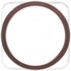 Kit 2 Potes De Vidro Com Tampa Metal Rose Gold 1,7l Porta Man