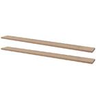 Kit 2 Prateleiras 100 X 15cm Carvalho Suporte Invisível