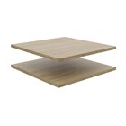 Kit 2 Prateleiras 42cm Frame Cabecasa Madeiraoriginals Acácia