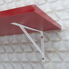 Kit 2 Prateleiras 50 X 25cm Vermelha Com Mão Francesa