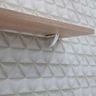Kit 2 Prateleiras 60 X 15cm Carvalho Com Suporte Tucano