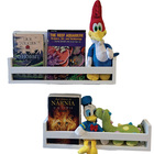 Kit 2 Prateleiras De Livros Infantil - 50cm