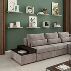 Kit 2 Prateleiras Decorativa De Parede Em Mdf 60x20cm Pra Sal