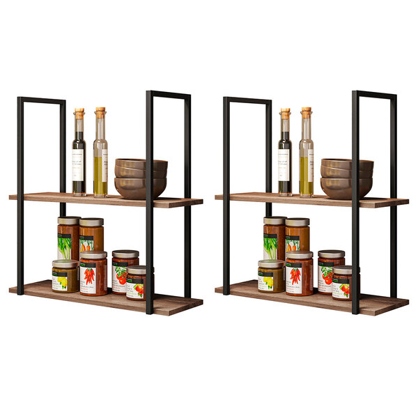 Kit 2 Prateleiras Multiuso Industrial 60 Cm Ariel Demolição -