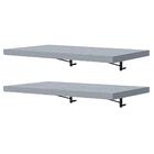 Kit 2 Prateleiras Suspensas Para Cozinha Madesa 60 Cm Com Mão