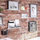 Kit 2 Prateleiras Testoni Decor Para Quadros E Livros 45cm X