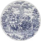 Kit 2 Pratos De Sobremesa Biona Cena Inglesa Oxford® Cerâmica