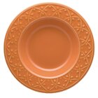 Kit 2 Pratos Fundos Mendi Sunset Oxford® Cerâmica 23cm