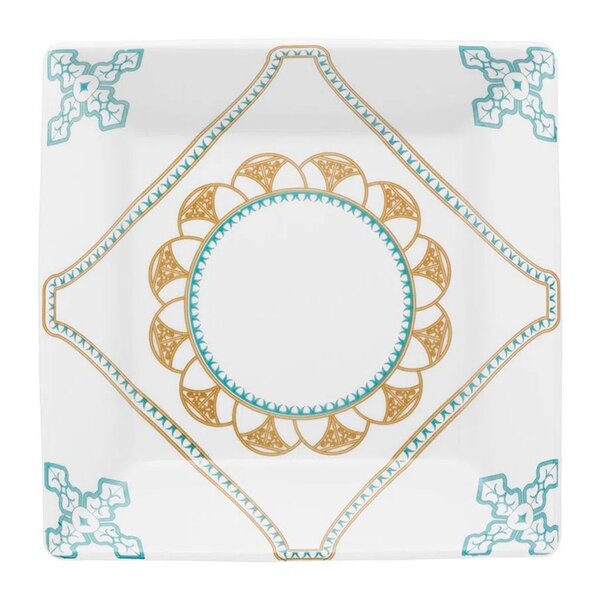 Kit 2 Pratos Fundos Quartier Domo Oxford® Porcelana 21cm