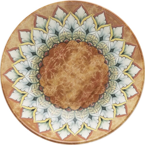 Kit 2 Pratos Fundos Unni Castello Oxford® Cerâmica 20,5cm