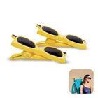 Kit 2 Prendedores De Toalha Óculos Clip Cadeira De Praia - 31