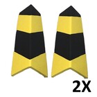 Kit 2 Protetor Cantoneira Eva Quina Estacionamento Garagem