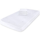 Kit 2 Protetor Impermeável De Chiqueirinho De Bebê 100 Silenc