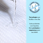 Kit 2 Protetor Impermeável De Chiqueirinho De Bebê 100 Silenc