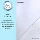 Kit 2 Protetor Impermeável De Travesseiro 100 Silencioso De M