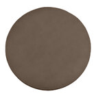 Kit 2 Puff Cilindro Live Para Sala E Quarto Suede Capuccino-