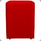 Kit 2 Puff Dado Decorativo Para Sala Quarto Penteadeira Suede