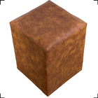 Kit 2 Puff Dado Decorativo Para Sala Recepção Penteadeira Mat