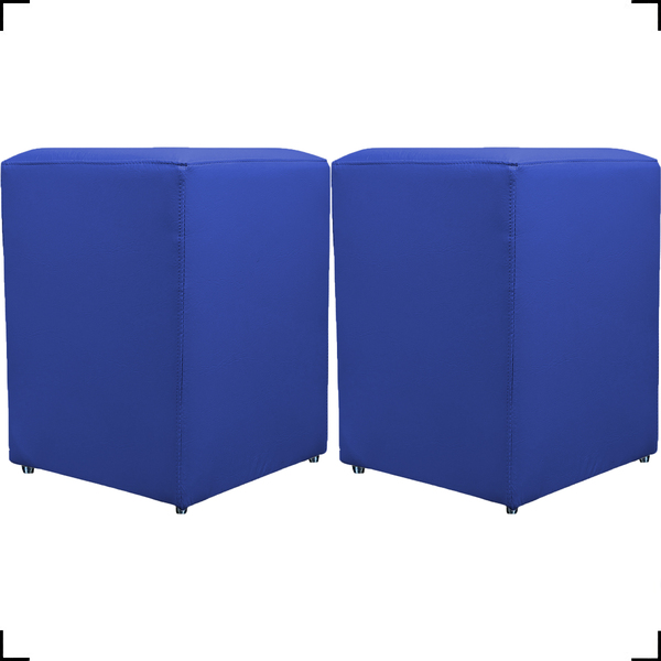 Kit 2 Puff Dado Decorativo Para Sala Recepção Penteadeira Mat