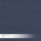 Kit 2 Puff Decorativo Base Gold Elsa Suede Azul Marinho G41 -