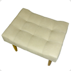 Kit 2 Puff Decorativo Confortável Retangular Para Sala Recepç