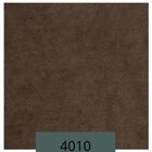 Kit 2 Puff Decorativo Cristal Veludo Marrom Base Preto