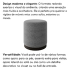 Kit 2 Puff Decorativo Estofado Estilo Industrial Lisboa  Linh