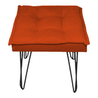 Kit 2 Puff Decorativo Para Sala, Quarto, Penteadeira Quadrado