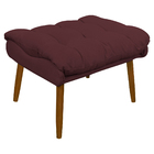 Kit 2 Puff Decorativo Para Sala Quarto Penteadeira Sufler Lin