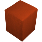 Kit 2 Puff Decorativo Para Sala, Recepção, Manicure Dado Sued