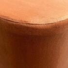 Kit 2 Puff Decorativos Estofado Pés Palito Madeira Ravena Sho