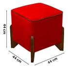 Kit 2 Puff Puf Para Sala Chui Veludo Sanch