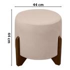 Kit 2 Puff Puf Para Sala Matte Veludo Sanch