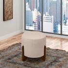 Kit 2 Puff Puf Para Sala Matte Veludo Sanch