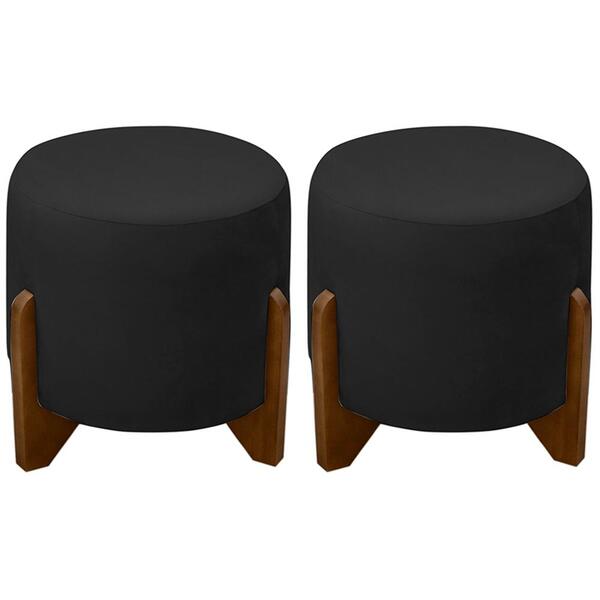 Kit 2 Puff Puf Para Sala Matte Veludo Sanch Leroy Merlin Kit 2 Puff Puf Para Sala Matte Veludo Sanch Leroy Merlin