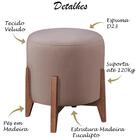 Kit 2 Puff Puf Sala Lhor Veludo Rm