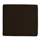 Kit 2 Puff Quadrado Para Sala E Quarto Suede Marrom  - Jylcrom