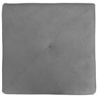 Kit 2 Puff Retangular Elo Para Sala E Quarto Suede Cinza- Jyl