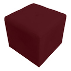 Kit 2 Puff Retangular Elo Para Sala E Quarto Suede - Jylcrom